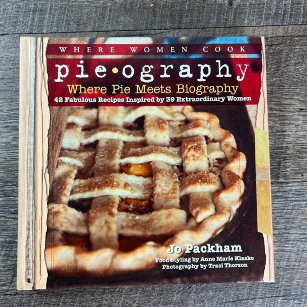 Pie-ography‎ cookbook Jo Packham recipes stories hardcover